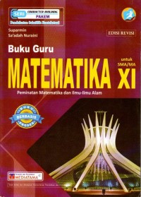 Buku guru matematika peminatan matematika dan ilmu-ilmu alam untuk sma/ma xi