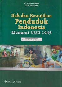 Hak dan kewajiban penduduk indonesia