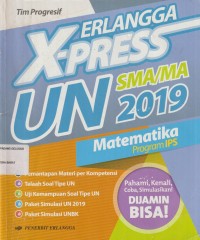 Erlangga x-press un sma/ma 2019 : matematika program ips