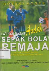 Latihan dasar sepak bola remaja