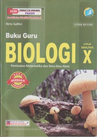 Buku guru biologi peminatan matematika dan ilmu-ilmu alam untuk sma/ma kelas x